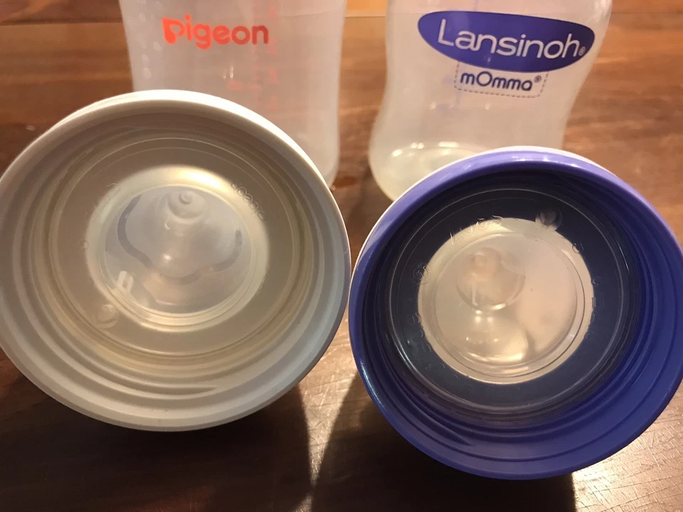 Breastfeeding Experience Biberones Paloma y Lansinoh Set 240 ml ~ plástico Foto 2 de 2