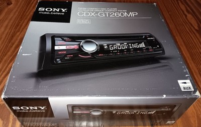 Sony CDX-GT260MP FM/AM Compact Disc CD Player MP3 In Dash Receiver w/ Remote