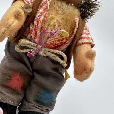 Steiff Hedgehogs, Micki & Mecki, Buttons & Tags in tact, Good