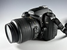 Nikon D90 Camera With Lense AF-S NIKKOR 18-55mm Battery Charger