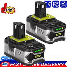 2 PACKS 8.0Ah For RYOBI 18V Battery For One Plus High Capacity P108 Lithium-Ion