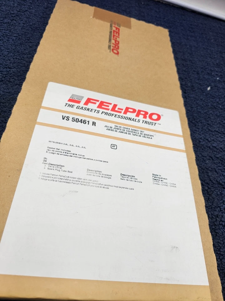 Junta de cubierta de válvula FEL-PRO VS 50461 R para MITSUBISHI ECLIPSE V6-3,0 L 2000-2005 Foto 2 de 4