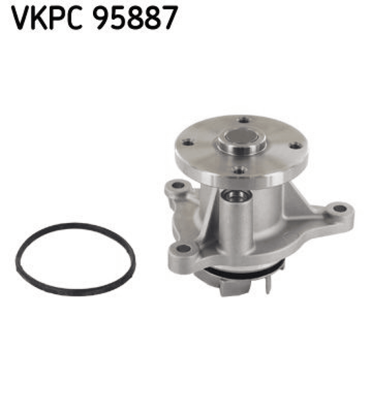 Wasserpumpe MotorküHlung FüR Hyundai Kia Accent Iv Stufenheck V I10 I Ii I20-image
