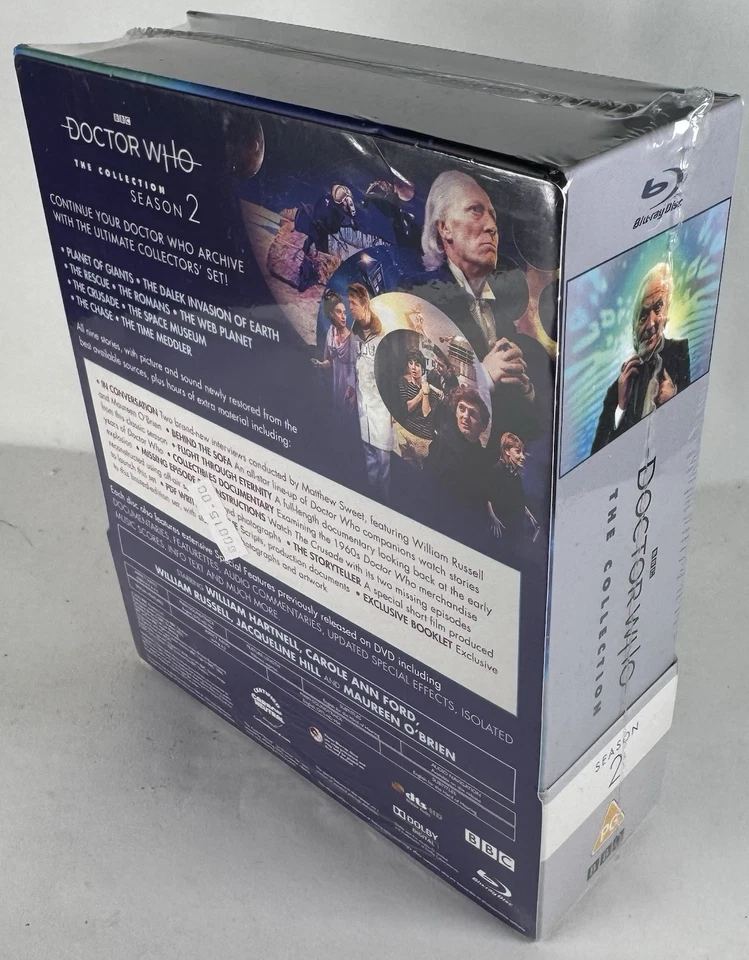 Doctor Who: The Collection Season 2 - New & Sealed Limited Edition Blu-Ray Set - Image 4 of 4
