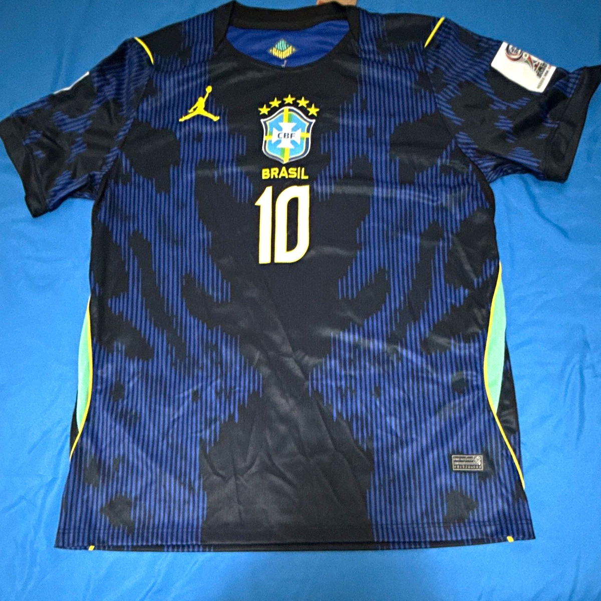 Brazil Black National Team Soccer Fan Apparel & Souvenirs for sale