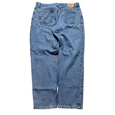 Vintage Y2K Levis 550 Relaxed Fit Tapered Leg Womens 18M Light Wash Jeans