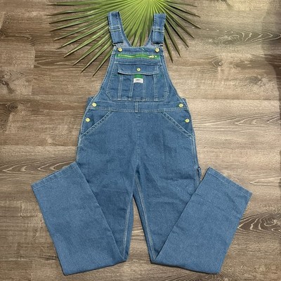 Liberty Denim Bibs Overalls Womens Size S Dungarees Carpenter Workwear Farmer
