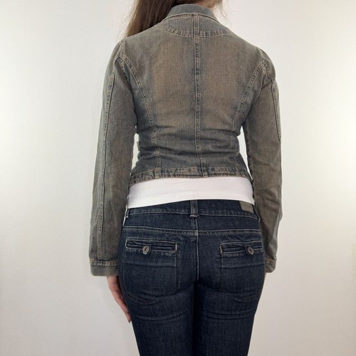 Y2K vintage archive button up denim jacket - Picture 2 of 8