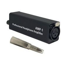 AMP-1 Lossless Audio Portable Headphone Amp Converter XLR to 3.5mm Audio Stereo