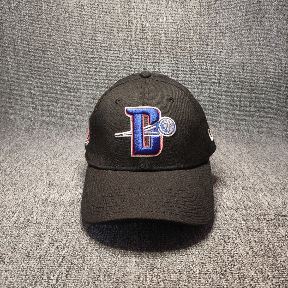 New Era Detroit Pistons NBA Black Cap Embroidered Logo Hat