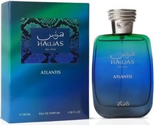 Hawas Atlantis for Him by Rasasi EDP Eau De Parfum Spray - 100 ML NEW RELEASE 
