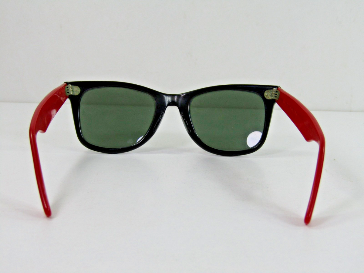 【希少】B&L Ray-Ban Wayfarer 5022 USA製 Vintage B&L Ray Ban USA Wayfarer 5022 Multicolor Frame Sunglasses