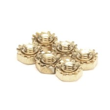 Manitowoc 5429139 832 Brass Hex Nut W/Lw Pkg/6