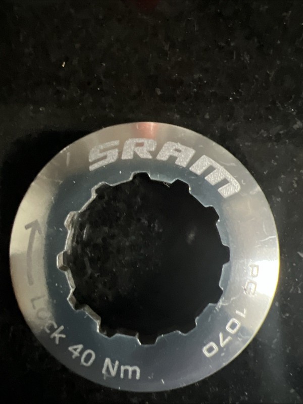 SRAM PG1070 10-Speed Cassette 12-25 Tooth Silver Hardly Used