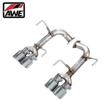 Awe Track Edition Axle-back Exhaust W 4 Chrome Tips For 2022-2025 Subaru Wrx