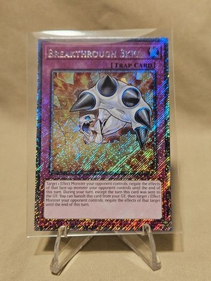 BREAKTHROUGH SKILL-RA04 EN202YU-GI-OH!-1ST EDITION-STARLITE RARE-Pg 1-2