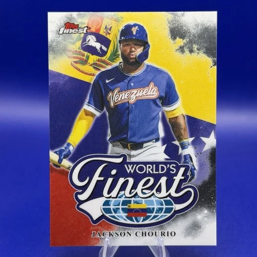 2026 Topps Finest Jackson Chourio Base (RAW)