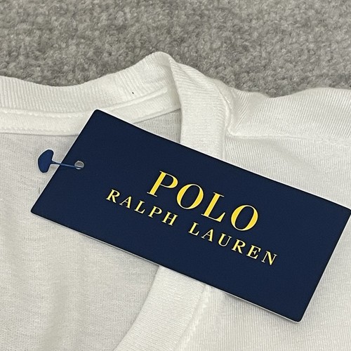 Polo Ralph Lauren Pajama Top Mens 3XT White Sleep Shirt Tee Sleepwear 3XLT NEW - Picture 7 of 9