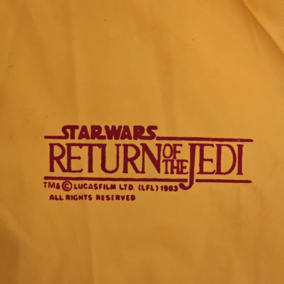 Star Wars винтажный 1983 молодежи дождевик возвращение джедая 1983 некоторые пятна - Изображение 4 из 4