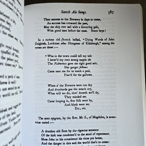 In Praise of Ale –Songs, Ballads, Epigrams on Beer & Brewing – Facsimile of 1888 - Picture 8 of 10