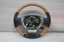 2013 2014 2015 LEXUS RX450H RX350 STEERING WHEEL BLACK AND BAMBOO