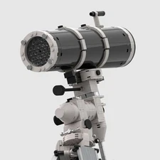 Compatible Newtonian Equatorial Mount Telescope with Stand 712 Build Moc
