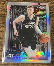 2025-26 Topps Chrome Kyle Filipowski #213 REFRACTOR Utah Jazz