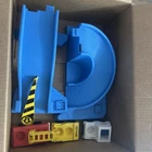 Vintage Fisher Price Little People Main Street ramps, cars, barrier