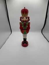 14 Inch Tall Plastic Music And Light Up Nutcracker