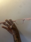 Rectangular Full Rim ray ban Eyeglasses Brown Solid Plastic Frame Unisex Adults — photo 2
