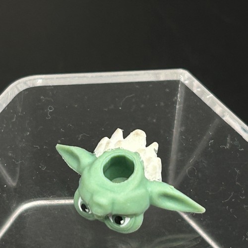 LEGO Brand Star Wars Minifigure Head Modified 64804pb01 for Yoda sw0219 sw0446a - Picture 8 of 8