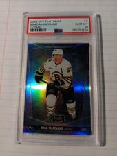 2024 OPC COSMIC PLATINUM  #3 BRAD MARCHAND PSA 10