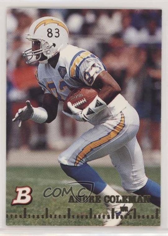 1994 Bowman Andre Coleman #54 Rookie RC 7j0