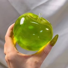 Green Apple Squishy Toy Slow Rising Stress Relief Fidget Gift