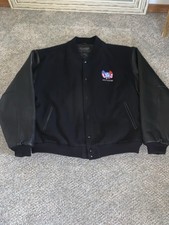 Vtg Golden Bear Varsity Jacket Wool Leather Made In USA Men s 2XL Transit Union