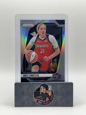 Emily Engstler 2024 Panini Prizm WNBA #67 Silver Prizms Washington Mystics