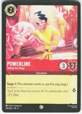 Powerline Taking the Stage 109/204 Fabled Disney Lorcana
