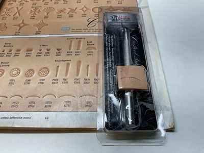 CRAFTOOL PRO #V2787 Veiner Leather Stamping Tool Tandy Leather Factory NEW