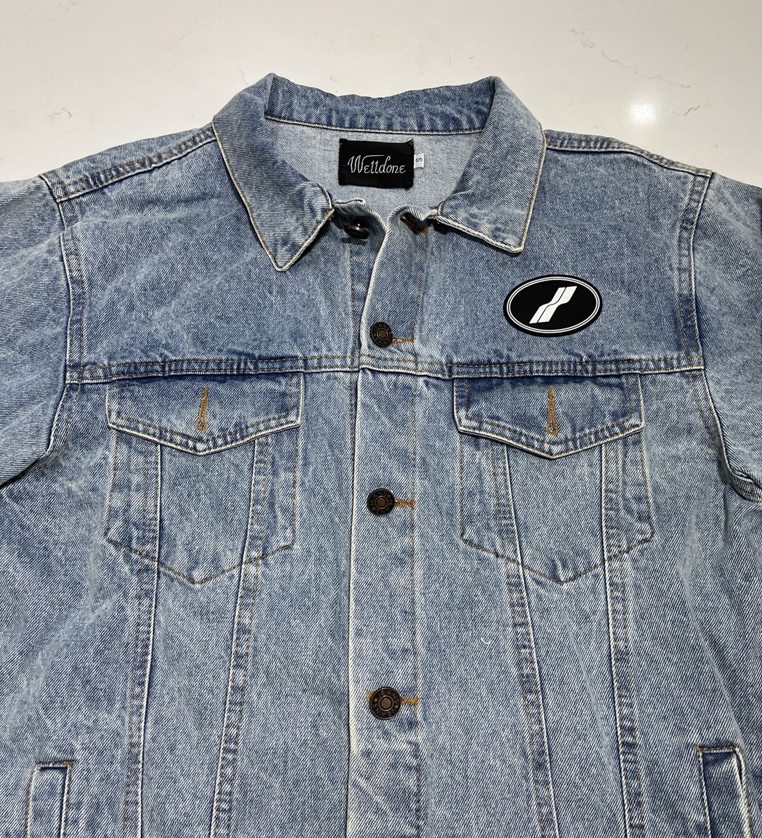 定価137500円　W11DONE WLLDONE　デニム　ジャケット We11done button-up blue denim jacket Size S | eBay