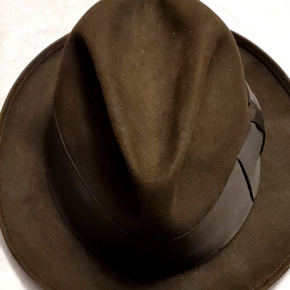 STETSON ステットソン Felt Fedora Brown 58cm Stetson Saxon Felt Fedora – McKinney Hat Company