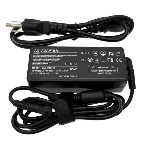 Charger For Lenovo IdeaPad 3 15IIL05 81WE00KVUS 65W AC Adapter Power Supply Cord - Picture 4 of 9