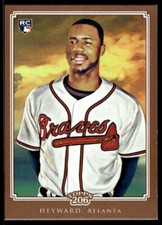 2007 TOPPS T206 ROOKIE BRONZE JAYSON HEYWARD DODGERS R94