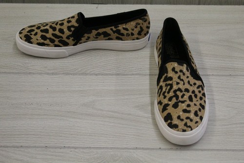 keds double decker leopard