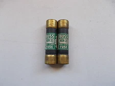 Buss NON35 35A 35 Amp Lot of 2 One Time Fuses 250V *FREE SHIPPING*