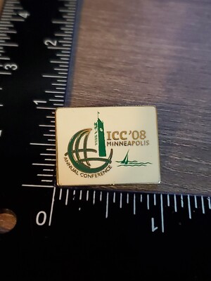 ICC Minneapolis 2008 Annual Conference Souvenir Pin G1