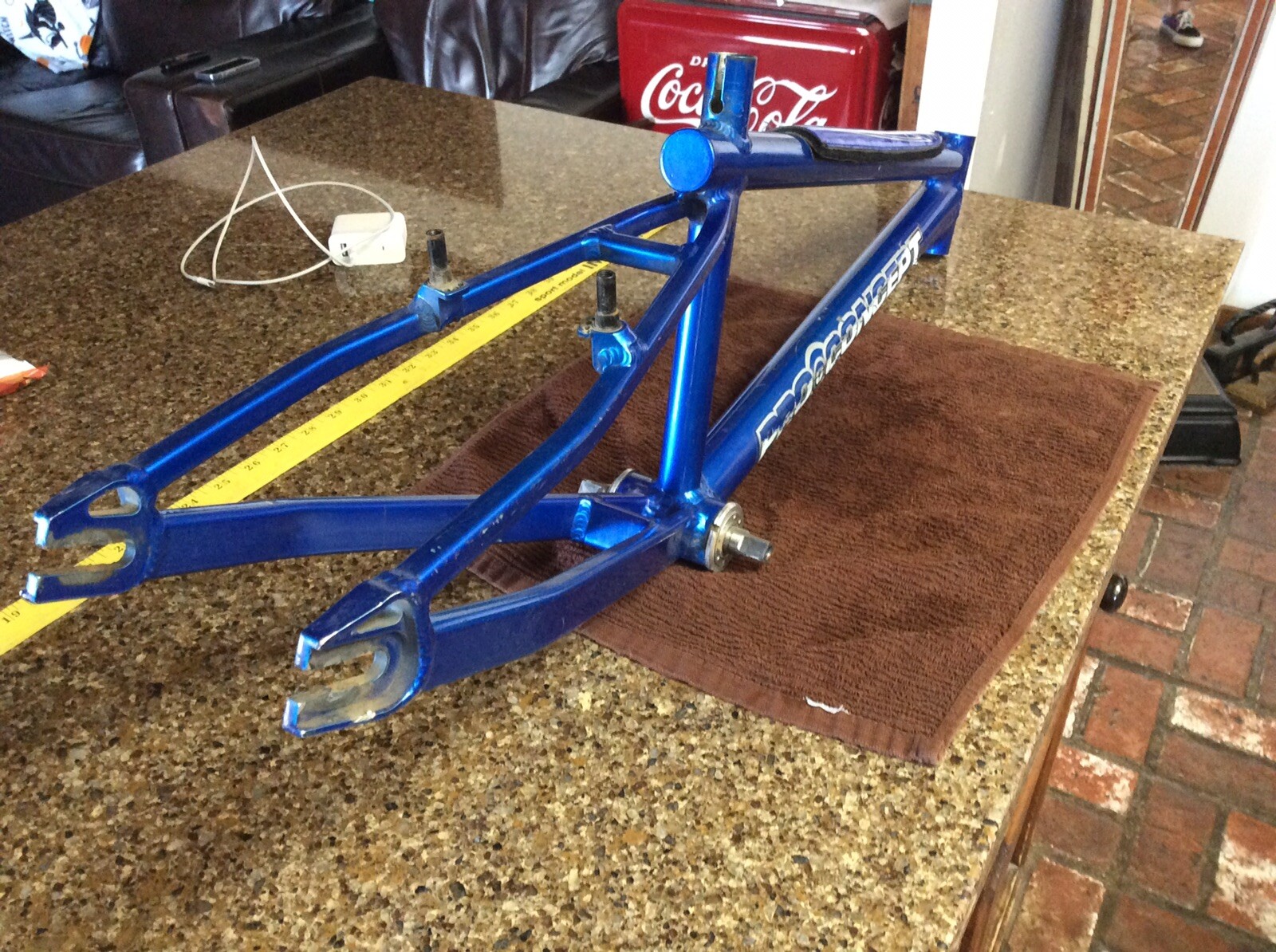 HTF Pro Concept BMX Racing Frame 18 1/2” TT Nice eBay