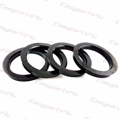 66,1 mm Conversion spigot rings for alloy wheels 4x Spigot Rings 71,6 mm