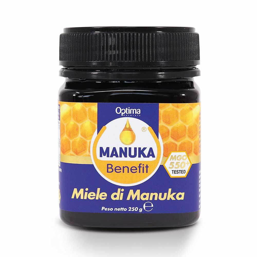 Optima Naturals Manuka Benefit - Miele di Manuka 550 MGO, 250g