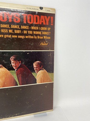 THE BEACH BOYS TODAY! CAPITOL RECORDS VINYL LP RECORD 12" T2269 - Foto 3 di 20