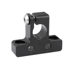 15mm Single Rod Clamp with 1/4"-20 Unthreaded Mounting Points - 2318